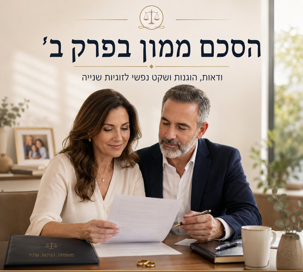 הסכם ממון בפרק ב'